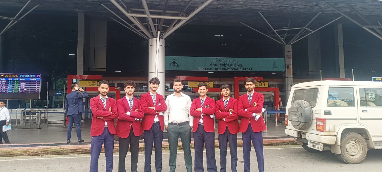 Front view of Jawahar Navodaya Vidyalaya Budgam