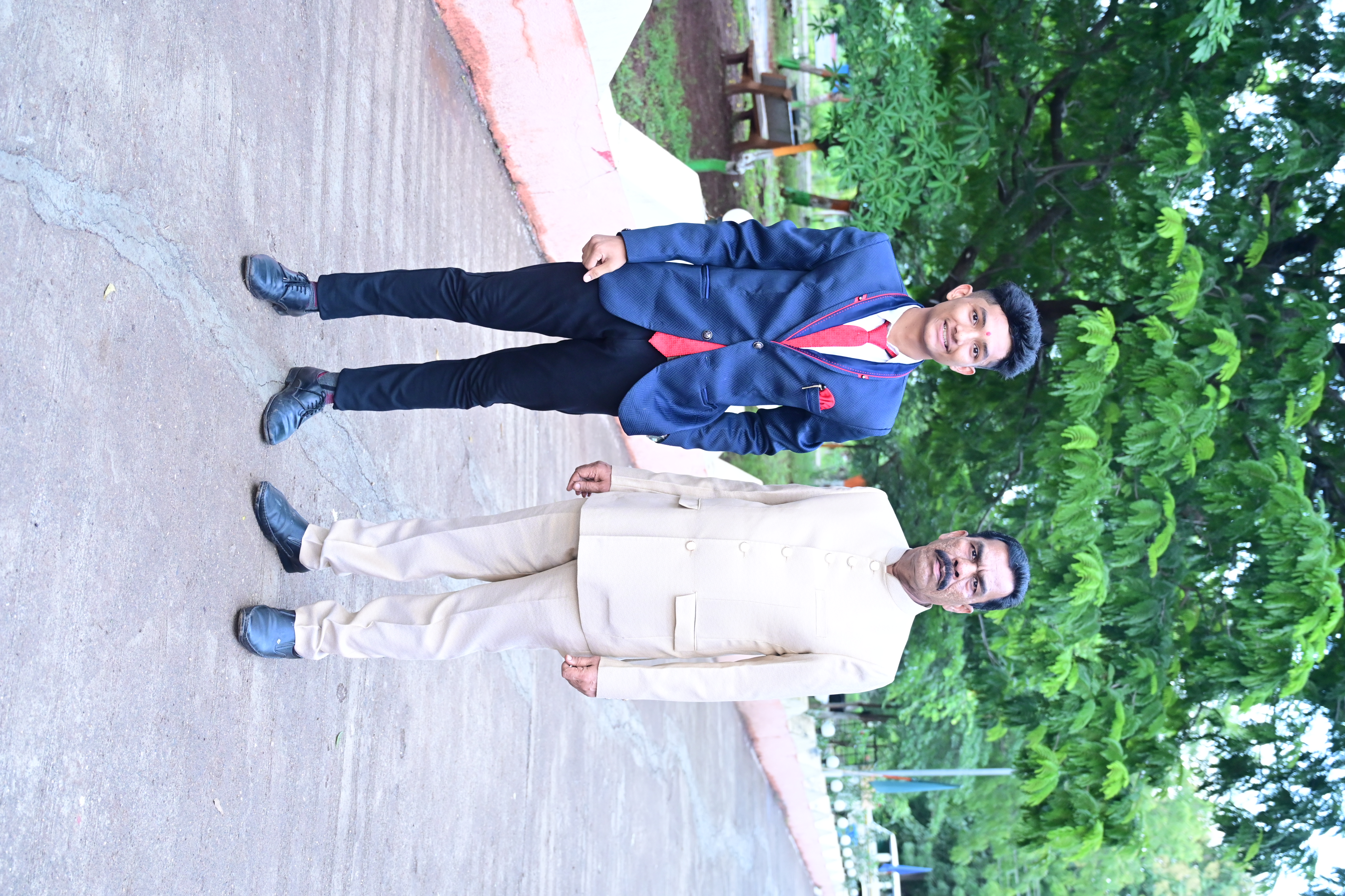 Students at the sports complex