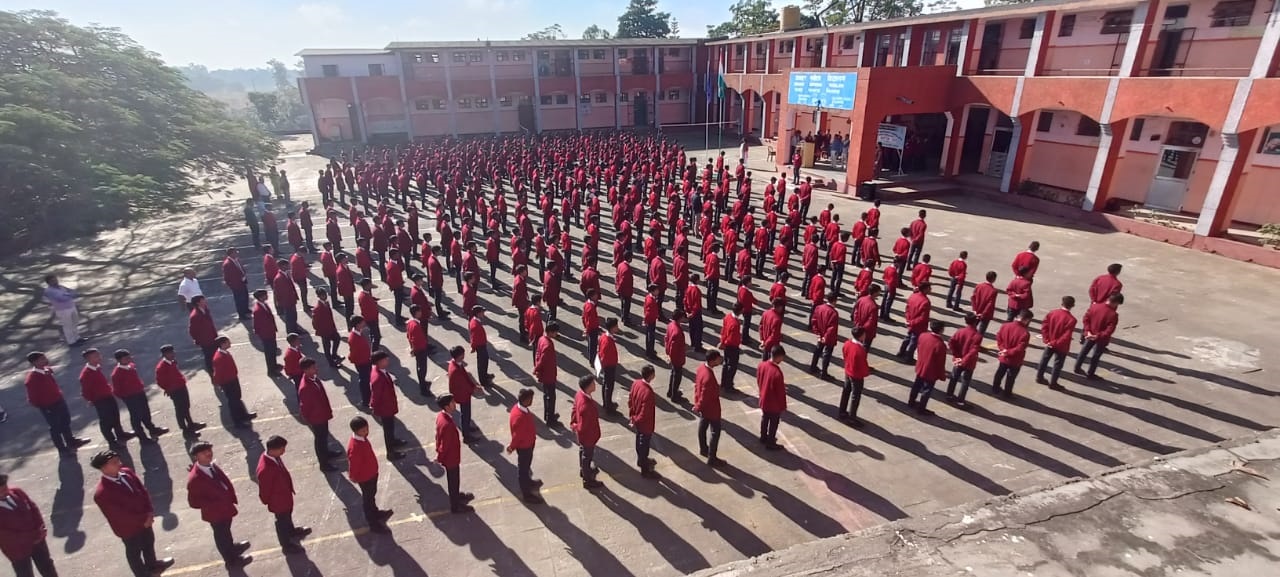 Front view of Jawahar Navodaya Vidyalaya Hailakandi